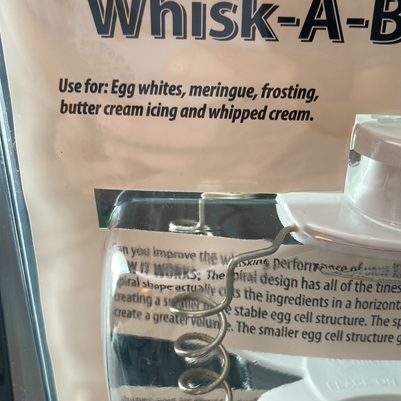 POURfect Whisk-A-Bowl Flex Edge Beater fits Tilt Head Mixer Attachment - Picture 5 of 11